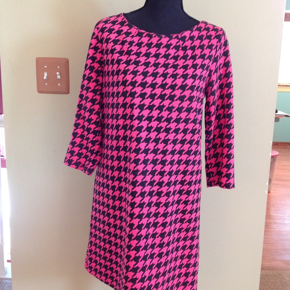 Houndstooth dress